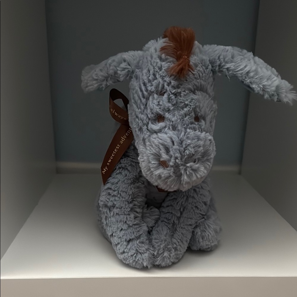 Disney Gray and Brown Stuffed Animal